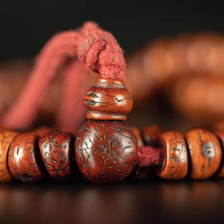 Old Tibetan Bodhi Seed Mala