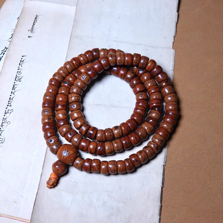 Old Tibetan Bodhi Seed Mala