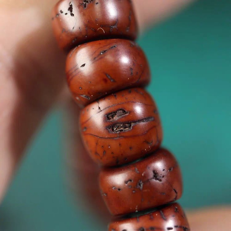 Old Tibetan Bodhi Seed Mala 8mm Seeds