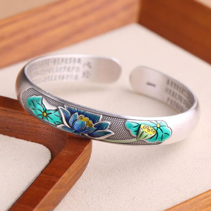 Authentic Lotus Buddhist Bracelet