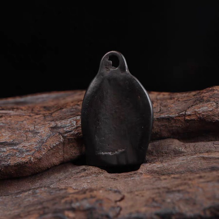 Vintage Tibetan Iron Yama Dharmaraja Charm