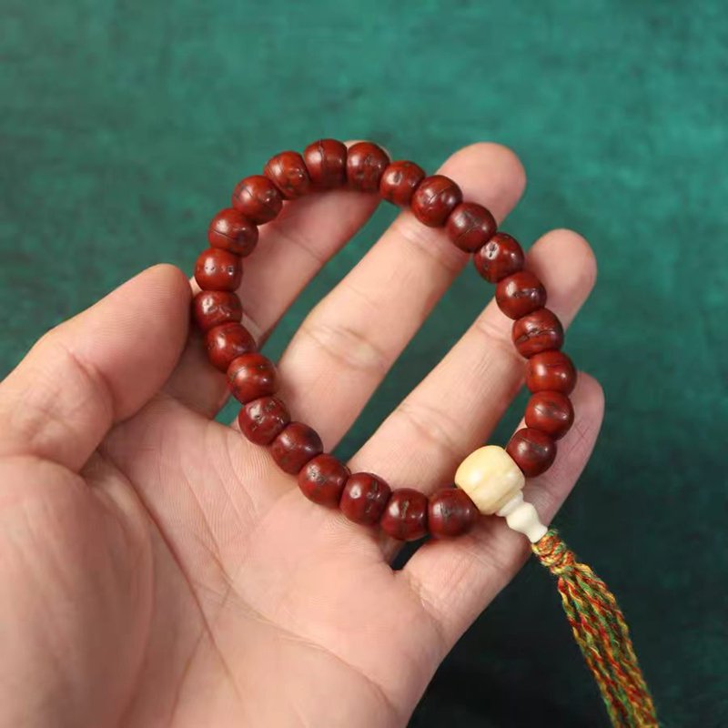 Old Tibetan Bodhi Seed Wrist Mala