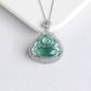 Genuine Jade Buddha Necklace-Mantrapiece