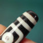 Evil Spirits Ward Talisman 2 Eye Dzi Bead