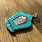 Crushed Turquoise Silver Inlay Nepali Pendant