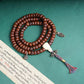 Vintage Tibetan Bodhi Seed Mala Necklace
