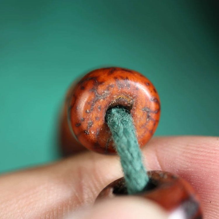 Vintage Tibetan Red Bodhi Beads Mala