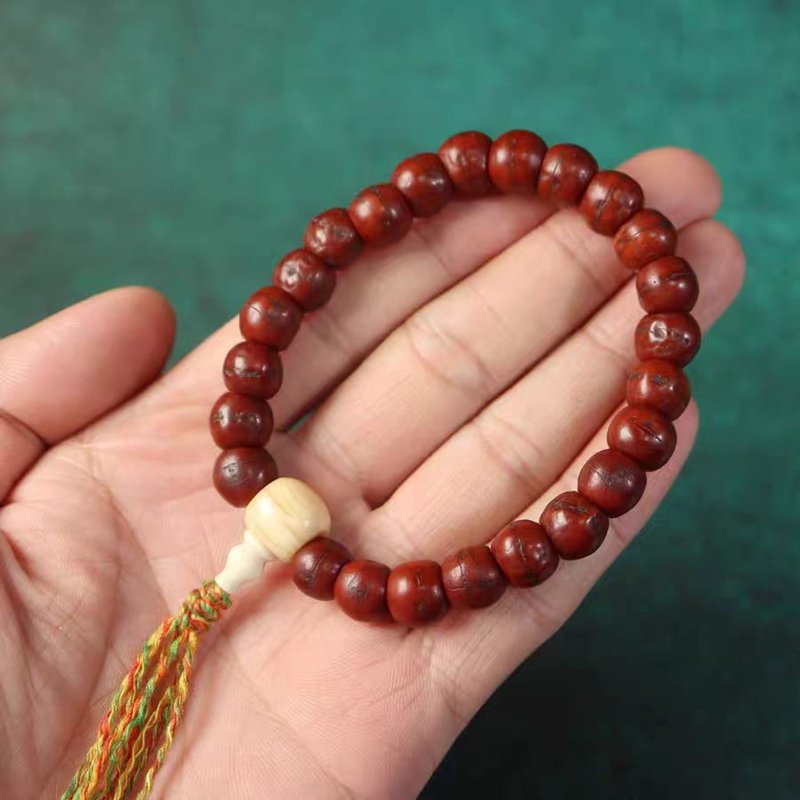 Old Tibetan Bodhi Seed Wrist Mala