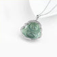 Genuine Green Jade Buddha Pendant-Mantrapiece