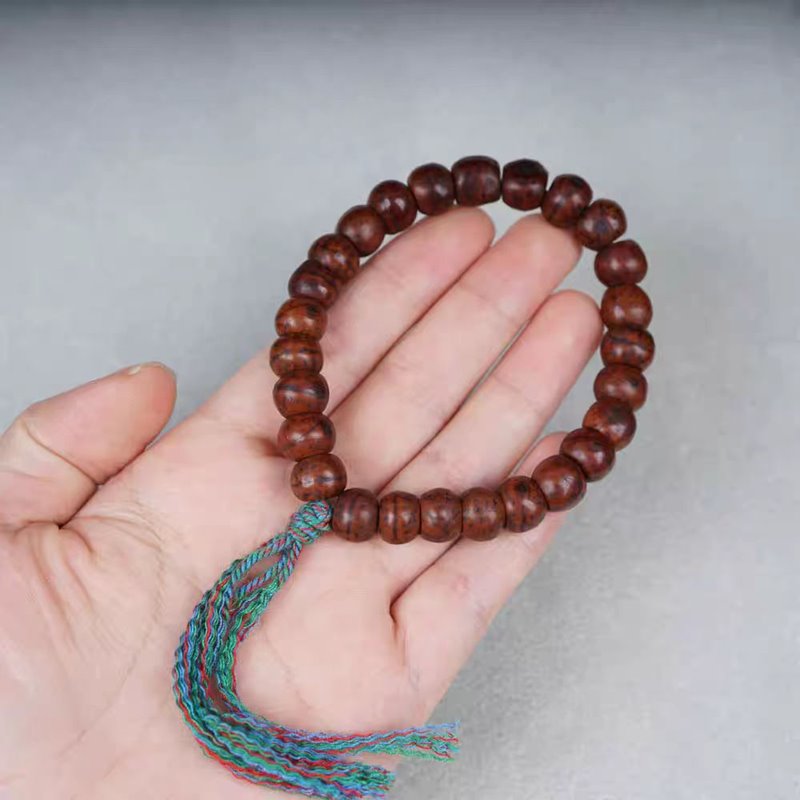 Old Tibetan Bodhi Seed Mala Bracelet-Mantrapiece