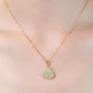 Small Light Green Jade Buddha Pendant