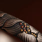 Lotus Seed Pod Cuff Bracelet