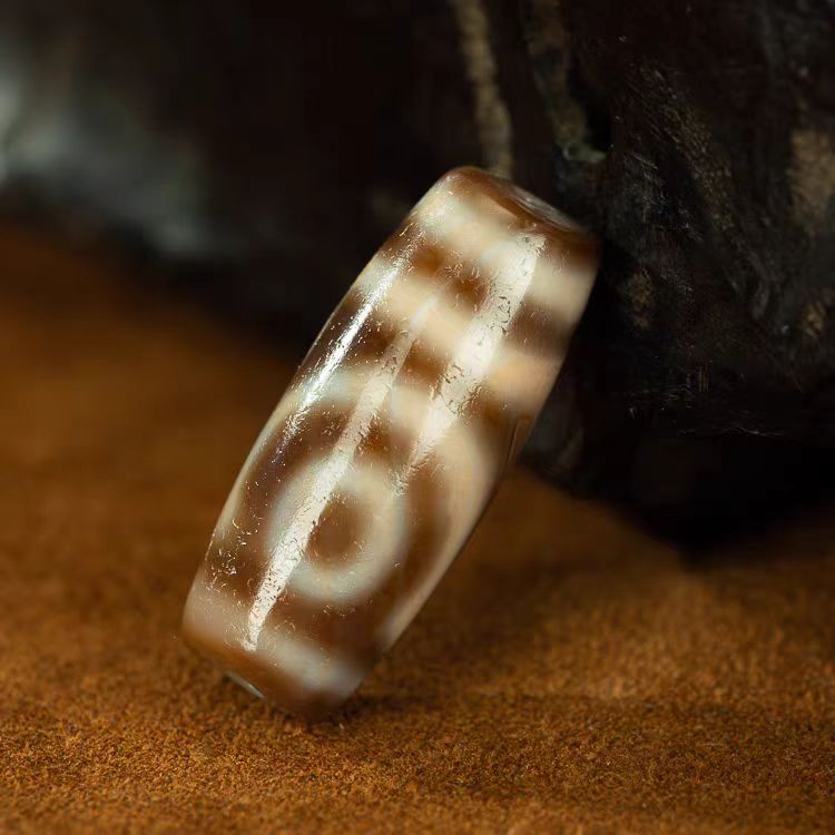 Harmonious Relationships 2 Eye Dzi Bead