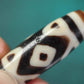 Wealth Deity Amulet 3 Eye Dzi Bead