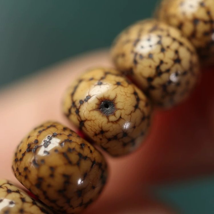Antique Tibetan Lotus Seed Bracelet