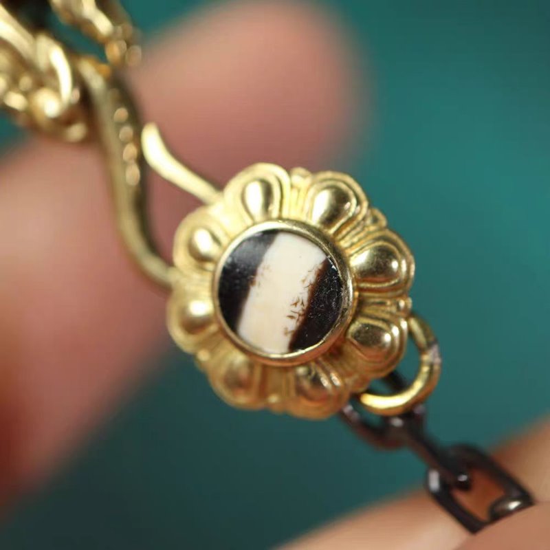 Vintage Tibetan Vajrapani Figurine Pendant