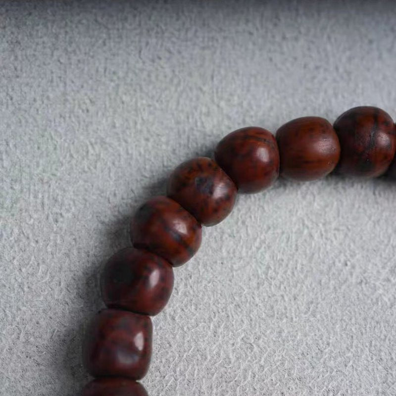 Old Tibetan Bodhi Seed Mala Bracelet