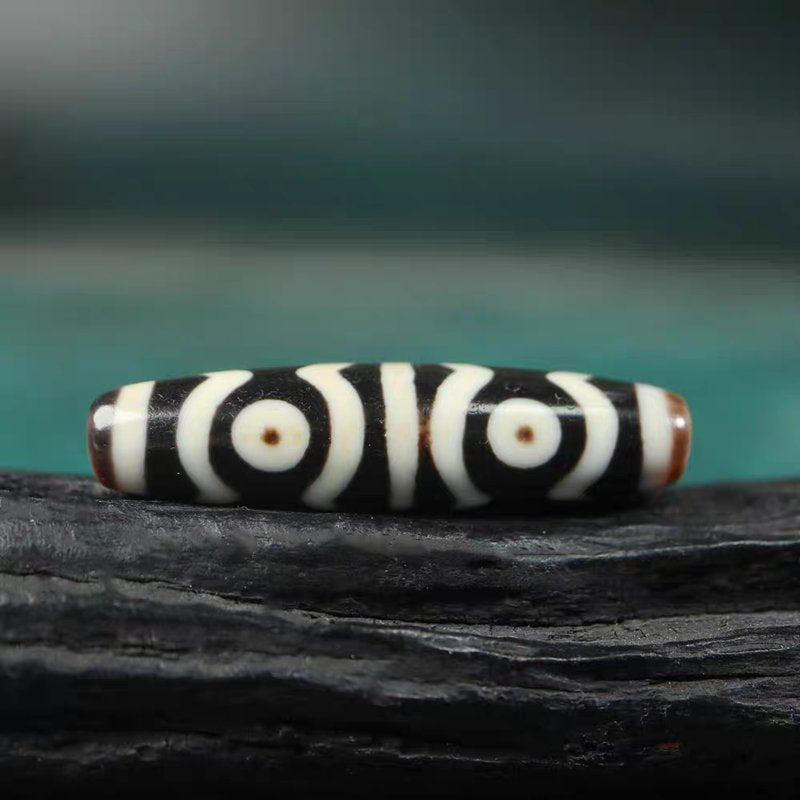 Heavenly Blessings 6 Eye Dzi Bead