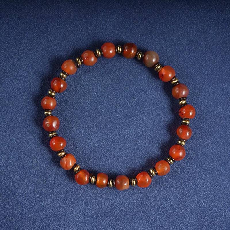 Old Tibetan Agate Bracelet