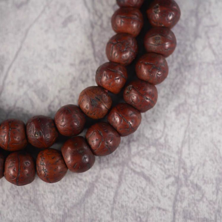 VIntage Tibetan Mala Bodhi Seed Prayer Beads