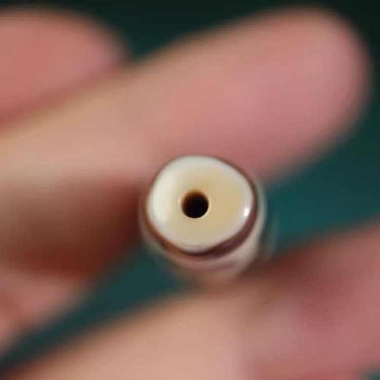 Energies of Skillful Means Talisman 4 Eye Dzi Bead