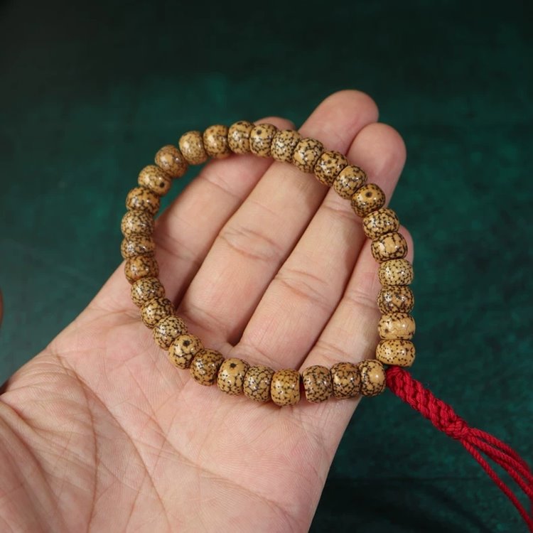 Antique Tibetan Lotus Seed Bracelet