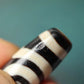 Samsara and Nirvana Talisman 2 Eye Dzi Bead