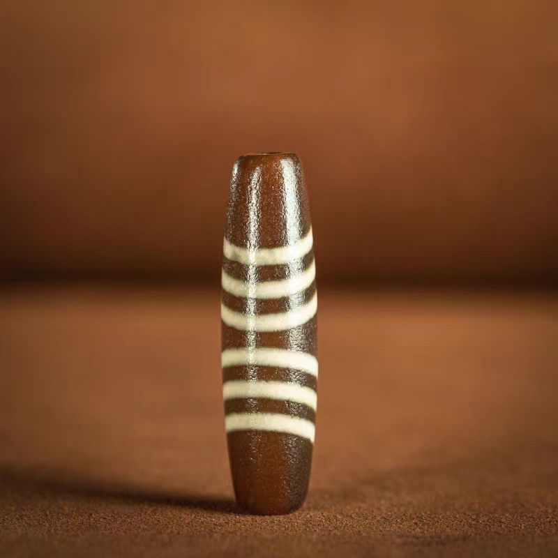 Earthy Vitality Chund Dzi Bead