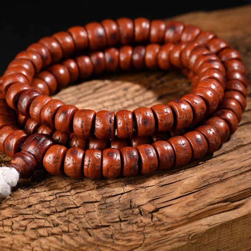 Old Tibetan Phoenix Eye Bodhi Seed Mala