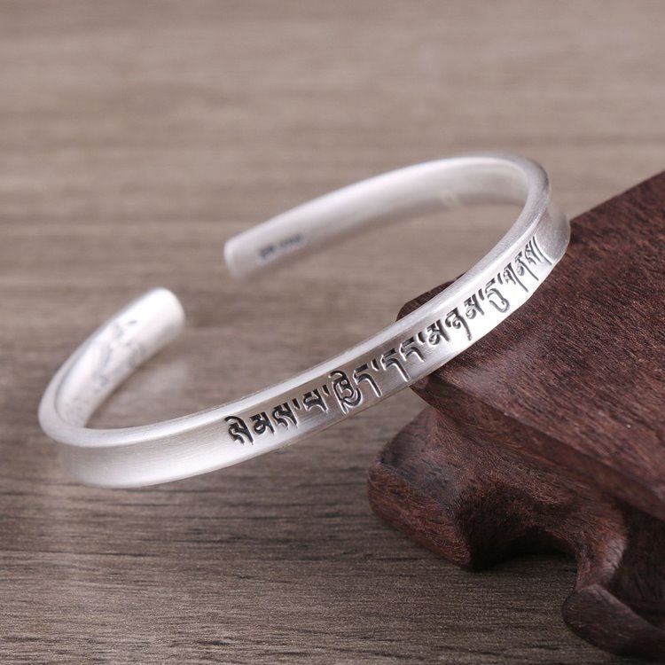 Buddha Mantra Charm Bracelet