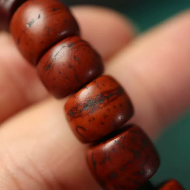 Old Tibetan Bodhi Seed Mala 8mm Seeds