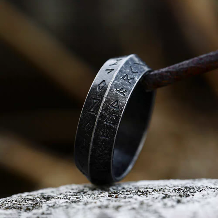 Elder Futhark Rune Ring
