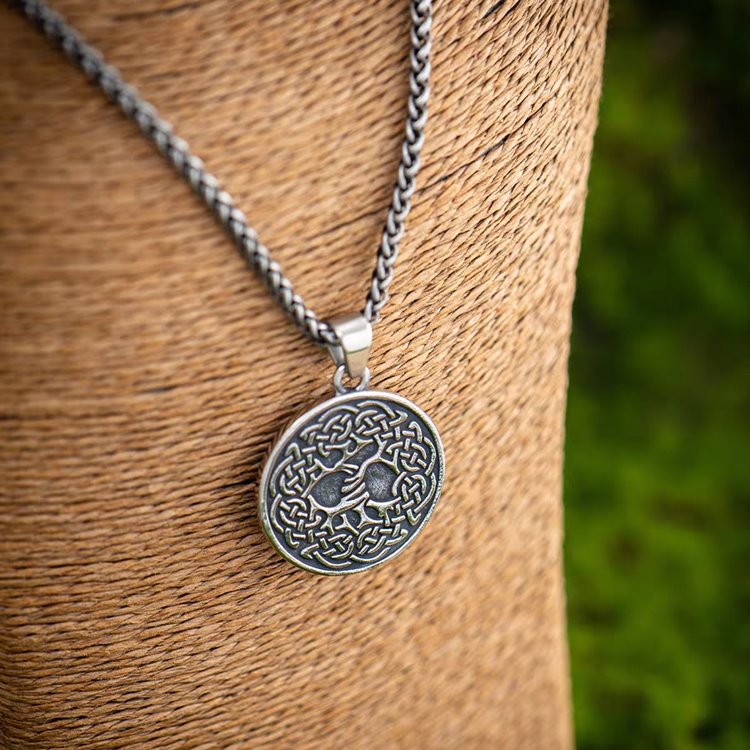 Yggdrasil Tree of Life Viking Medallion