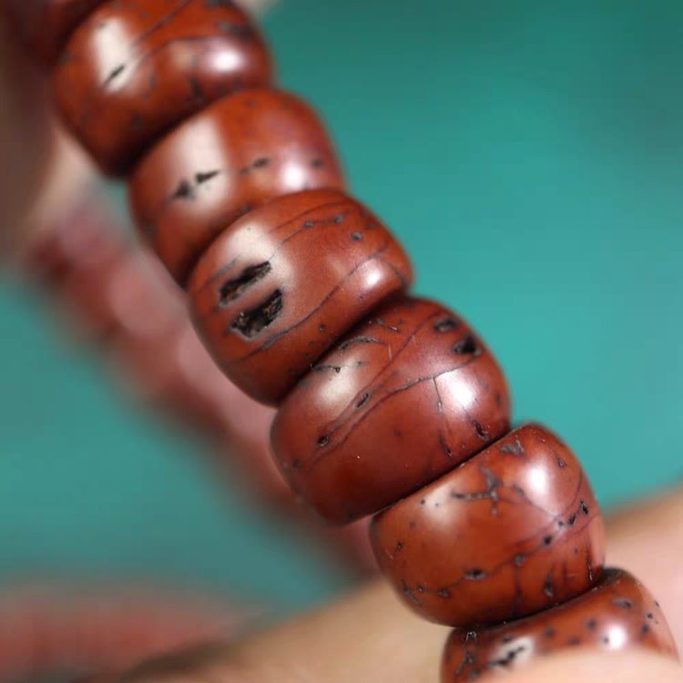 Old Tibetan Bodhi Seed Mala 8mm Seeds