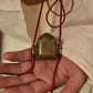 Vintage Tibetan Brass Ghau Prayer Box Pendant