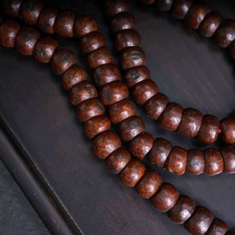 Vintage Bodhi Seed Tibetan Mala