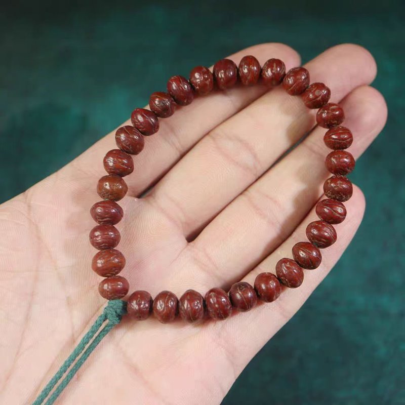 Old Tibetan Small Bodhi Seed Wrist Mala