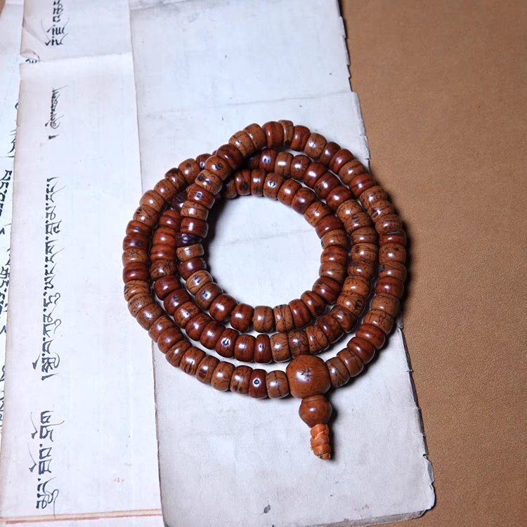 Old Tibetan Bodhi Seed Mala