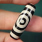 Samsara and Nirvana Talisman 2 Eye Dzi Bead