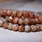Tibetan Yak Bone Mens Mala Necklace
