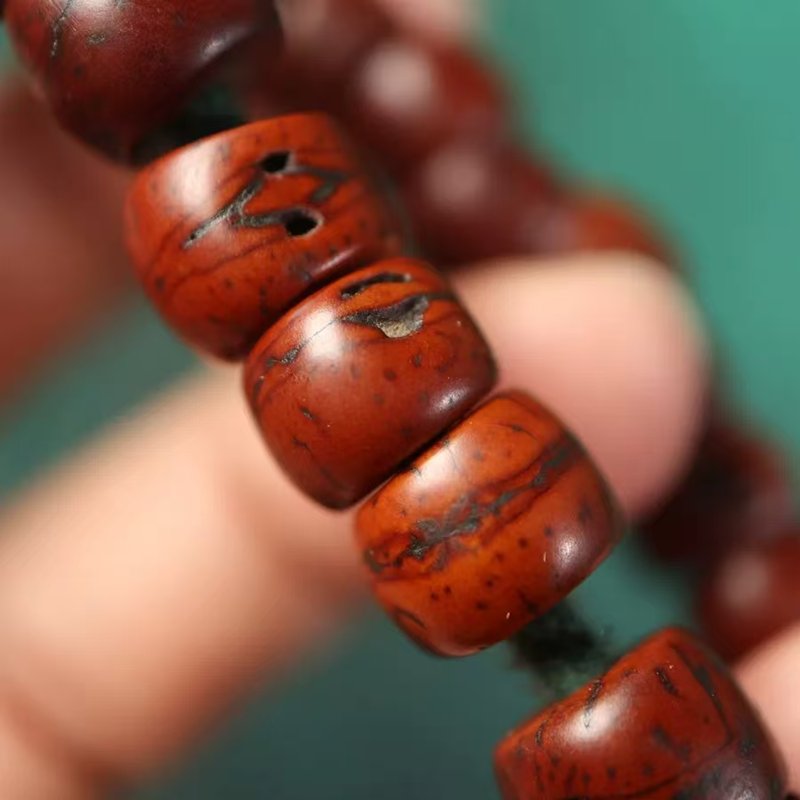 Old Tibetan Bodhi Seed Mala 8mm Seeds