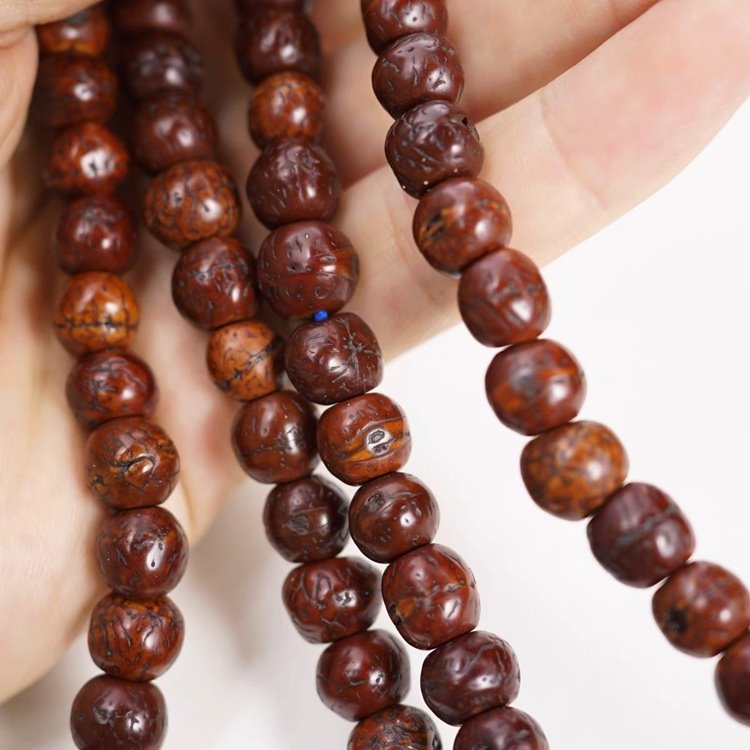 Vintage Tibetan Buddha Beads Mala