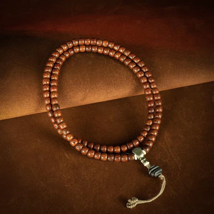 Vintage Tibetan Lotus Seed Mala