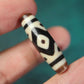 Wealth Deity Amulet 3 Eye Dzi Bead