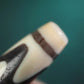 Shard of Unyielding Willpower Tiger Tooth Dzi Bead