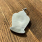 Crushed Turquoise Silver Inlay Nepali Pendant