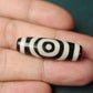 Samsara and Nirvana Talisman 2 Eye Dzi Bead