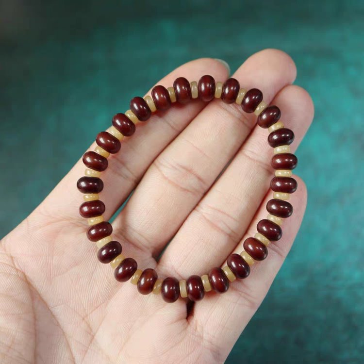 Vintage Tibetan Bodhi Root Mens Mala