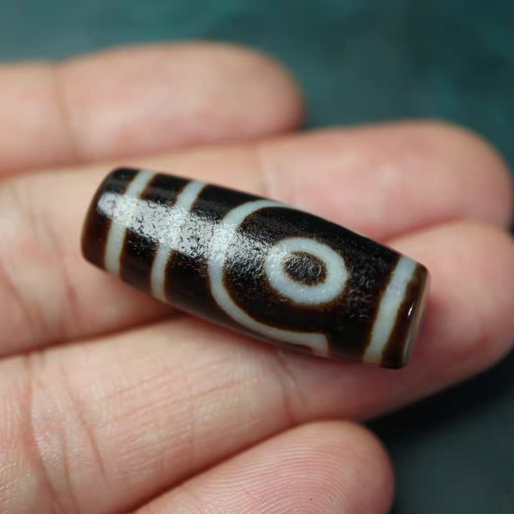 True Nature of Mind Talisman 2 Eye Dzi Bead