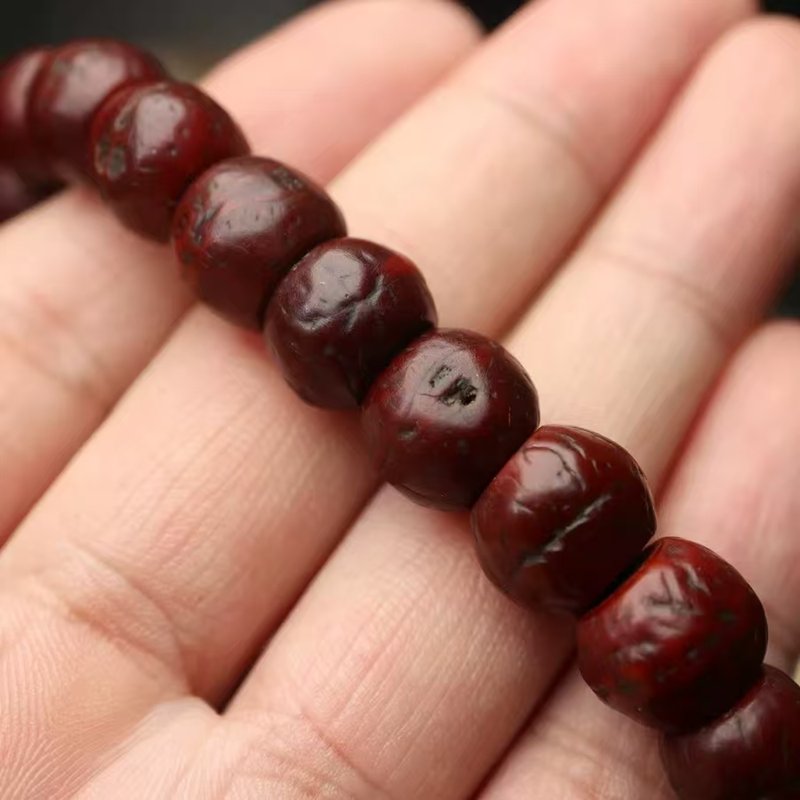 Old Tibetan Bodhi Seed Mala 6mm Seeds